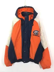 古着 90s STARTER NFL Chicago Bears ベアーズ パデット ジャケット パーカー M 古着 
