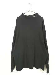 古着 90s Carhartt ワンポイント 刺しゅう タートルネック 長袖 Tシャツ ロンT XXL 古着 