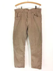 古着 80s USA製 Levi's 521-0524 希少!! 「501 コーズ」 ボタンフライ コーデュロイ パンツ コーズ スリム W33 L30 