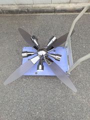 新品未使用】アルミス エスカルゴ 動噴ホース巻取機 農業 散水 噴霧