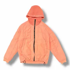 国内正規 STONE ISLAND 25AW HOOD/ZIP-UP ニットフード 中綿入り ジップアップ ブルゾン ジャケット ストーンアイランド 771543433 ピンク L （3639M）