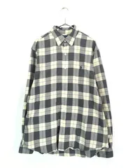 古着 90s Ralph Lauren 「CUSTOM FIT」 マルチ チェック BD シャツ L 古着 
