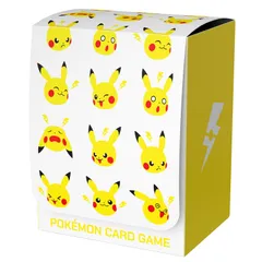 【新品・送料込み】 ピカチュウとかみなり デッキケース サプライ ポケモンカード