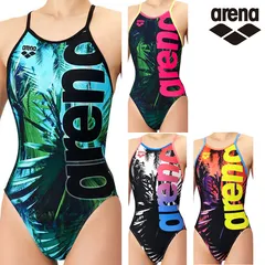 arena アリーナ AS6SWM21L レディース タフスーツ 練習用水着 オープンバック 水泳　競泳　トレーニング水着