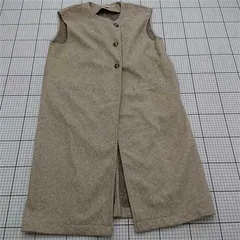 ◇ Θ チャオパニックティピー CIAOPANIC TYPY ノースリーブロングベスト ベージュ系 レディース E  【1511100002591】