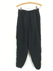 古着 90s 米軍 US ARMY IPFU ミリタリー ナイロン トレーニング パンツ オールブラック M/R