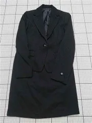 ◇ Θ アー・ヴェ・ヴェ a.v.v ノーカラージャケット＆スカートセット ブラック系 レディース 36 レディース E  【1511100004762】