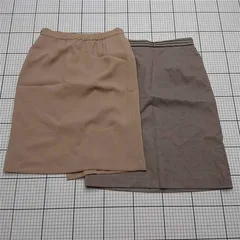 ◇ ⊂ ユナイテッドアローズ グリーンレーベルリラクシング タイトスカート ベージュ系 40 レディース E  【1511100005158】