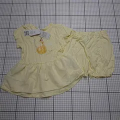 ◇ ⊂ プティマイン petit main ディズニー ベル 半袖パジャマセット 120 キッズ E  【1511100005004】