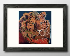 13611アンディ ウォーホル ライオン A3 サイズ ポスター アート おしゃれ 絵画 インテリア 北欧 イラスト マット紙 艶消し アートパネル 額 フレーム デザイン 壁掛け ギフト 新築祝い ディスプレイ