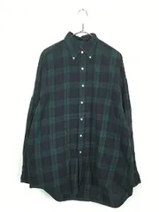 古着 90s Ralph Lauren 「BLAKE」 ブラックウォッチ チェック BD シャツ M 古着 