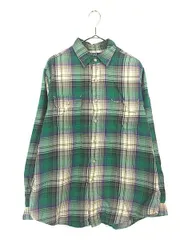 古着 Polo Ralph Lauren マルチ チェック ワーク シャツ L 古着 