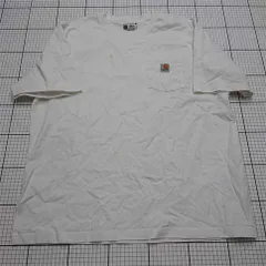 ◇ ⊂ カーハート Carhartt ルーズフィット ポケットTシャツ ホワイト XL メンズ E  【1511100006308】