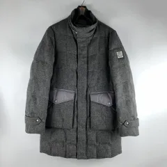 モンクレール ガンマブルー ウール グースダウン ダウン サイズ 1 251203