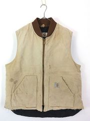 80s90s USA製 Carhartt ダックベスト星タグ腰リブ V02CHT - メルカリ