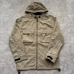 Eddie Bauer エディー・バウアー コットンナイロン マウンテンパーカー ベージュ XS（日本サイズM～L相当）