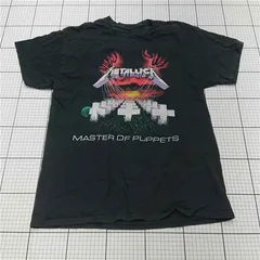 ◇ ⊂ メタリカ Metallica マスター・オブ・パペッツ バンドTシャツ メンズ ブラック系 E  【1511100006537】