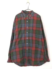 古着 90s Ralph Lauren 「BLAIRE」 マルチ チェック BD シャツ XL 古着 