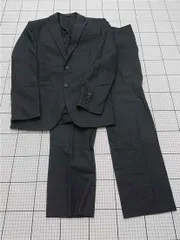 ◇ ⊇ エーエスエム ASM メンズスーツ セットアップ ブラック系 Mサイズ E  【1511100008869】