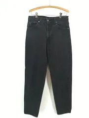 古着 90s USA製 Levi's 550-4159 サルファ スーパー ブラック デニム パンツ ジーンズ テーパード W33 L34 