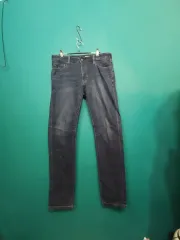 UNIQLO メンズ ストレート ストレッチ デニム