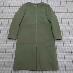 ◇ ⊇ クローゼットストーリー closet story UNITED ARROWS ノーカラーコート 36 ミント系 レディース E  【1511100012262】