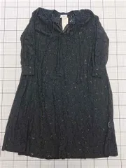 ◇ ⊂ ワンピース ハグユー HUG.U レースワンピース ブラック系 フリーサイズ レディース E  【1511100012606】