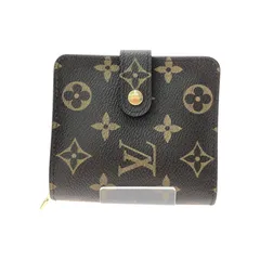 ▼▼LOUIS VUITTON ルイヴィトン レディース 二つ折り財布 モノグラム コンパクトジップ  M61667 ブラウン