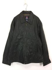 CHAPS ラルフローレン 90s ビンテージ 短丈 レザージャケット ブラック