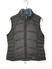 レディース 古着 06s Patagonia 「ダウン セーター」 軽量 & 薄手 グース ダウン ベスト M 古着 