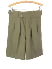 レディース 古着 50s イギリス軍 UK ARMY ミリタリー ウール グルカ ショーツ ショート パンツ W30 古着 
