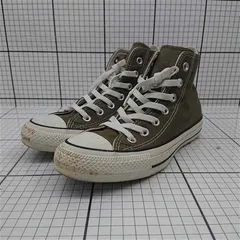 ◇ Θ コンバース CONVERSE オールスター チャックテイラー ハイカットスニーカー 1SC149 カーキ系 23.5cm レディース E  【1511110028079】