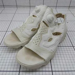 ◇ ⊂ リーボック Reebok インスタポンプフューリーサンダル ホワイト系 メンズ E  【1511110027850】