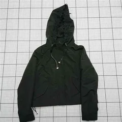 ◇ ⊇ トッコクローゼット tocco closet フードレース付きジャケット ブラック系 M レディース E  【1511110029052】