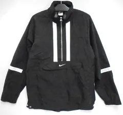 s25g-a814x【中古】NIKE ﾅｲｷ　90's　ﾊｰﾌｼﾞｯﾌﾟ　ﾅｲﾛﾝｼﾞｬｹｯﾄ　ﾌﾟﾙｵｰﾊﾞｰ　Mｻｲｽﾞ