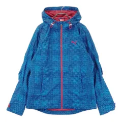 PUMA プーマ  裏フリースジップジャケット ドット ネイビー系 S [240101503880] メンズ