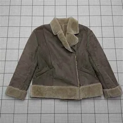 ◇ ⊇ グローバルワーク GLOBAL WORK ボアジャケット GW717507AD ベージュ系 M レディース E  【1511110029571】