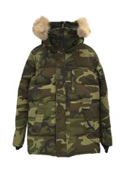 カナダグース CANADA GOOSE CARSON PARKAカーソンパーカー グリーンカモ カモフラ柄  3805MA ジャケット マルチカラー Sサイズ 101MT-5433