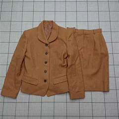 ◇ Θ エンネア Ennea 81-8668 ウール混セットアップスーツ ベージュ系 レディース 9AR レディース E  【1511110031932】