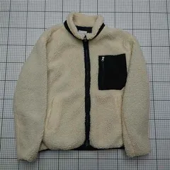 ◇ ⊇ ジュンレッド JUNRED ボアフリースジャケット ベージュ系 メンズ Mサイズ E  【1511110031895】