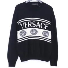 VERSACE メデューサプルオーバーニット サイズ52 ブラックのサムネイル