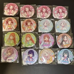 学園アイドルマスター　学マス  DMMスクラッチ 缶バッジ  16点まとめ売り