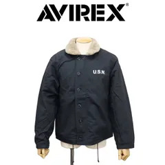 AVIREX (アヴィレックス) 4952029 N-1 PLANE プレーン デッキジャケット 全2色 120NAVY XL