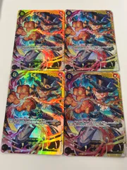 ワンピースカード　サボ　シークレット 4枚