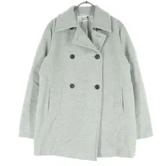 23ku 23区 長袖 ピーコート 40 グレー レディース 古着