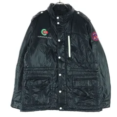 TOMORROWLAND トゥモローランド Thermore 長袖 中綿ジャケット 50 ブラック メンズ 古着