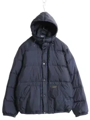 【お得なクーポン配布中!】 00s ポロ ラルフローレン ダウン ジャケット メンズ L / 古着 オールド ナイロン 脱着 フード フルジップ ハイネック ブルゾン ジャンパー