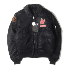 【新品】DEUS デウス ジャケット ブラック 黒 サイズ:M | ALPHA INDUSTRIES 10周年記念 CWU-45P フライト ジャケット (DMA66058) | EX MACHINA | アウター ブルゾン 上着 コラボ【メンズ】