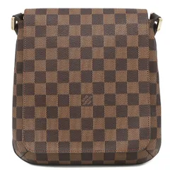 ルイヴィトン LOUIS VUITTON ショルダーバッグ ミュゼット サルサ ロングストラップ ダミエキャンバス ダミエエベヌ ゴールド金具 茶 肩掛け  N51300 LM0083【中古】