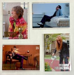 THE ALFEE グッズ AUBE 2008 RENAISSANCE トレカ 4 枚 セット -1